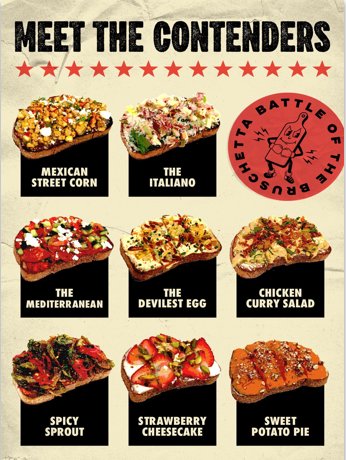 Battle of the Bruschetta creative asset 2